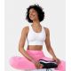 Seamless Flow Cut Out Patchwork Yoga Sports Bra